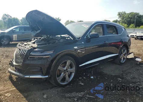 2021 Genesis Gv80 Base из США, поврежденный, VIN KMUHCESC2MU059612